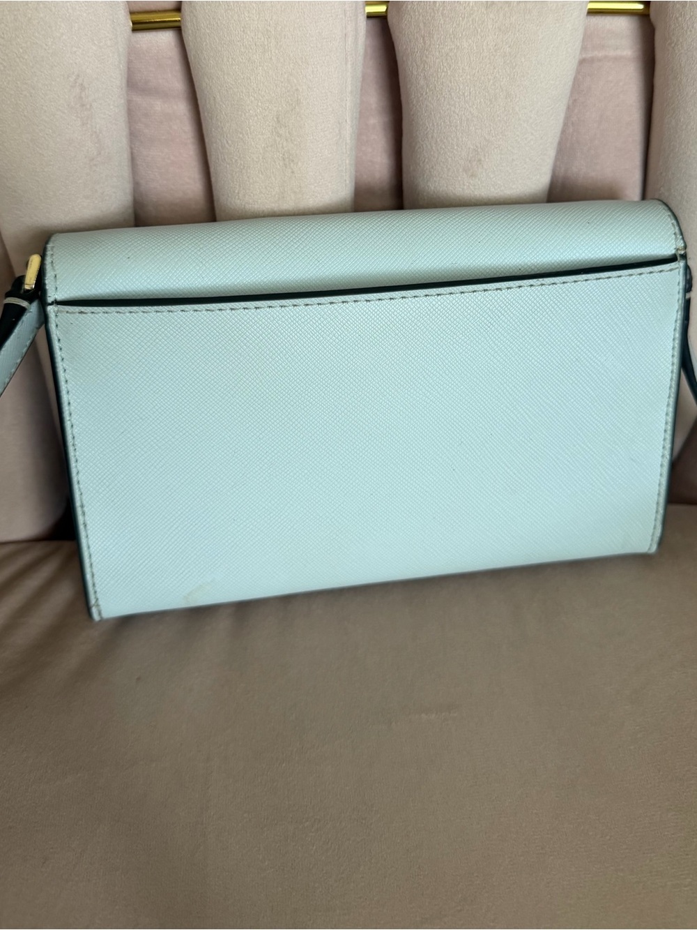 Kate Spade ♠️ Blue Leather Crossbody - Picture 8 of 16